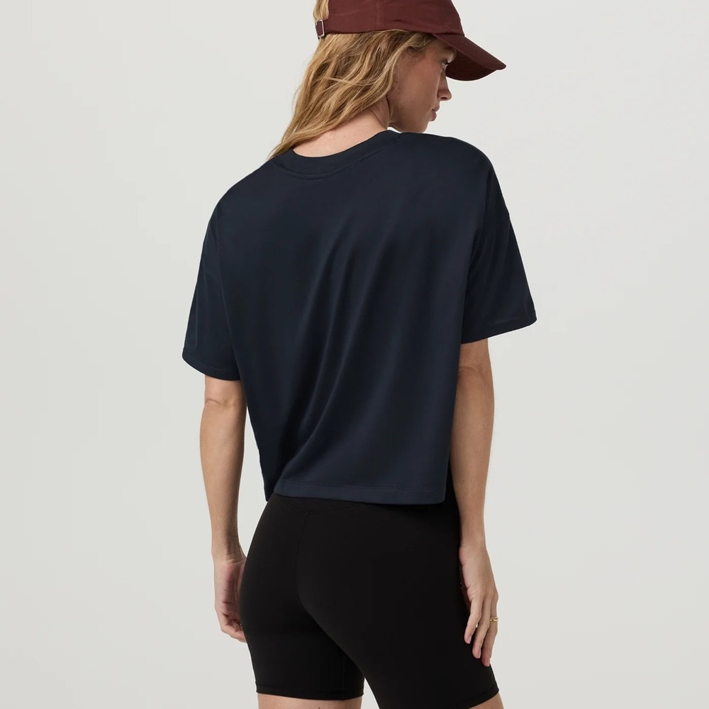 Vuori Energy Tee Black Heather - Picture 3 of 5